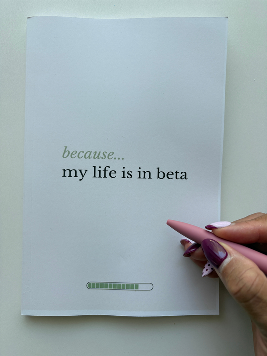 Life In Beta Notebook