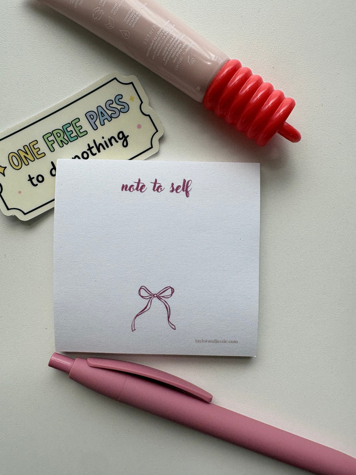 Note To Self Sticky Notes