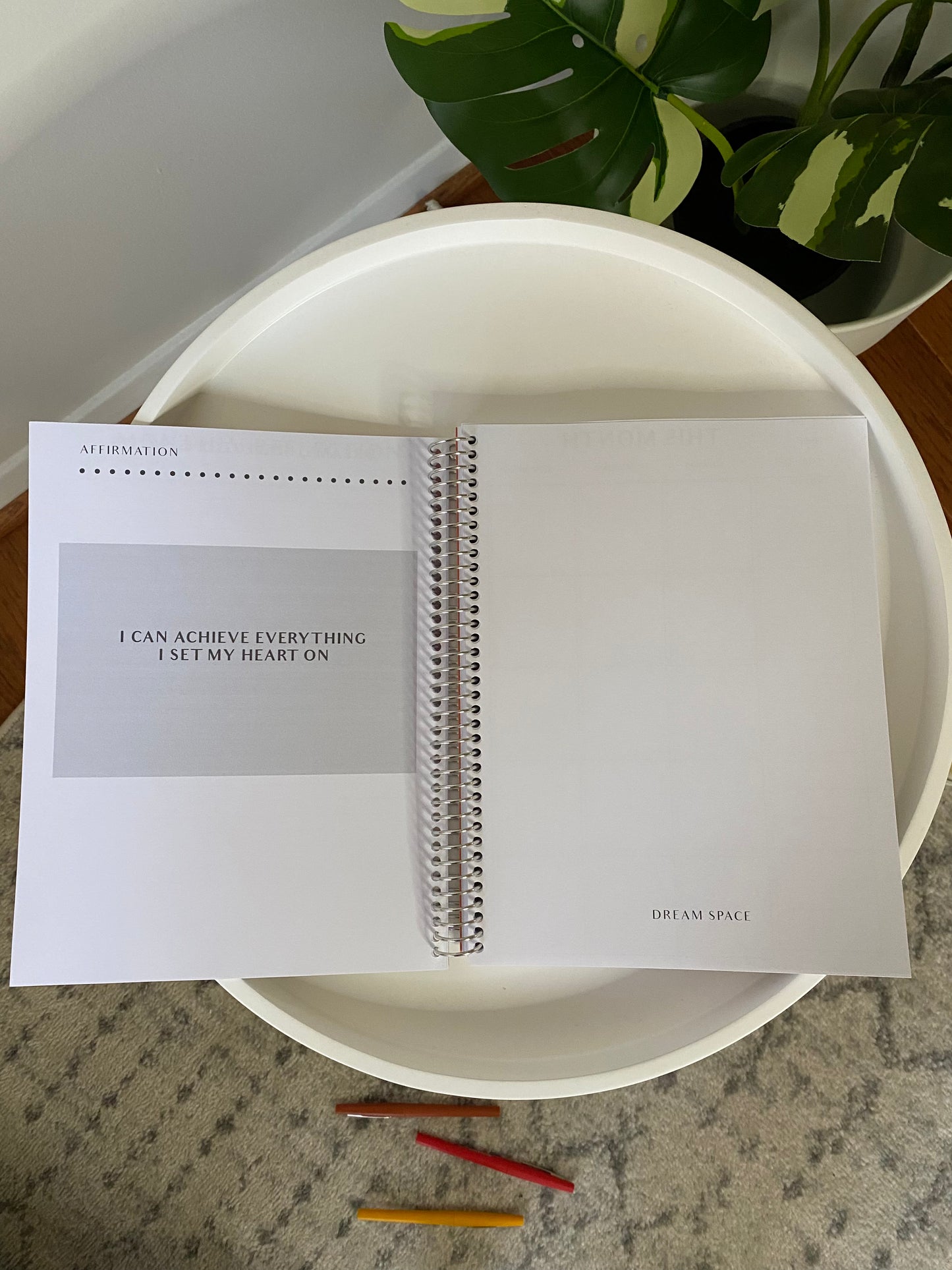 Classic Undated Weekly and Monthly Planner