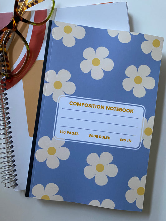 Flowers Galore Composition Notebook